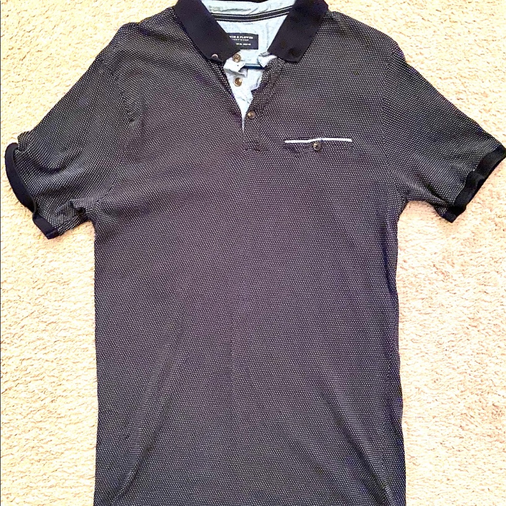Men’s polo shirt.